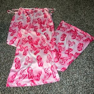 Flare Butterfly Pants